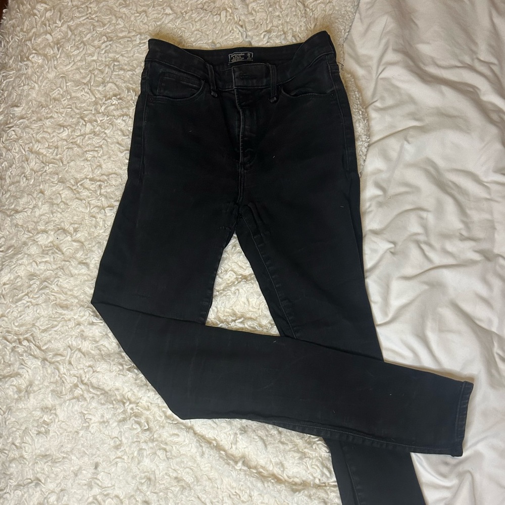 Abercrombie & Fitch Simone High Rise Super Skinny in Black Size 26/2 Long